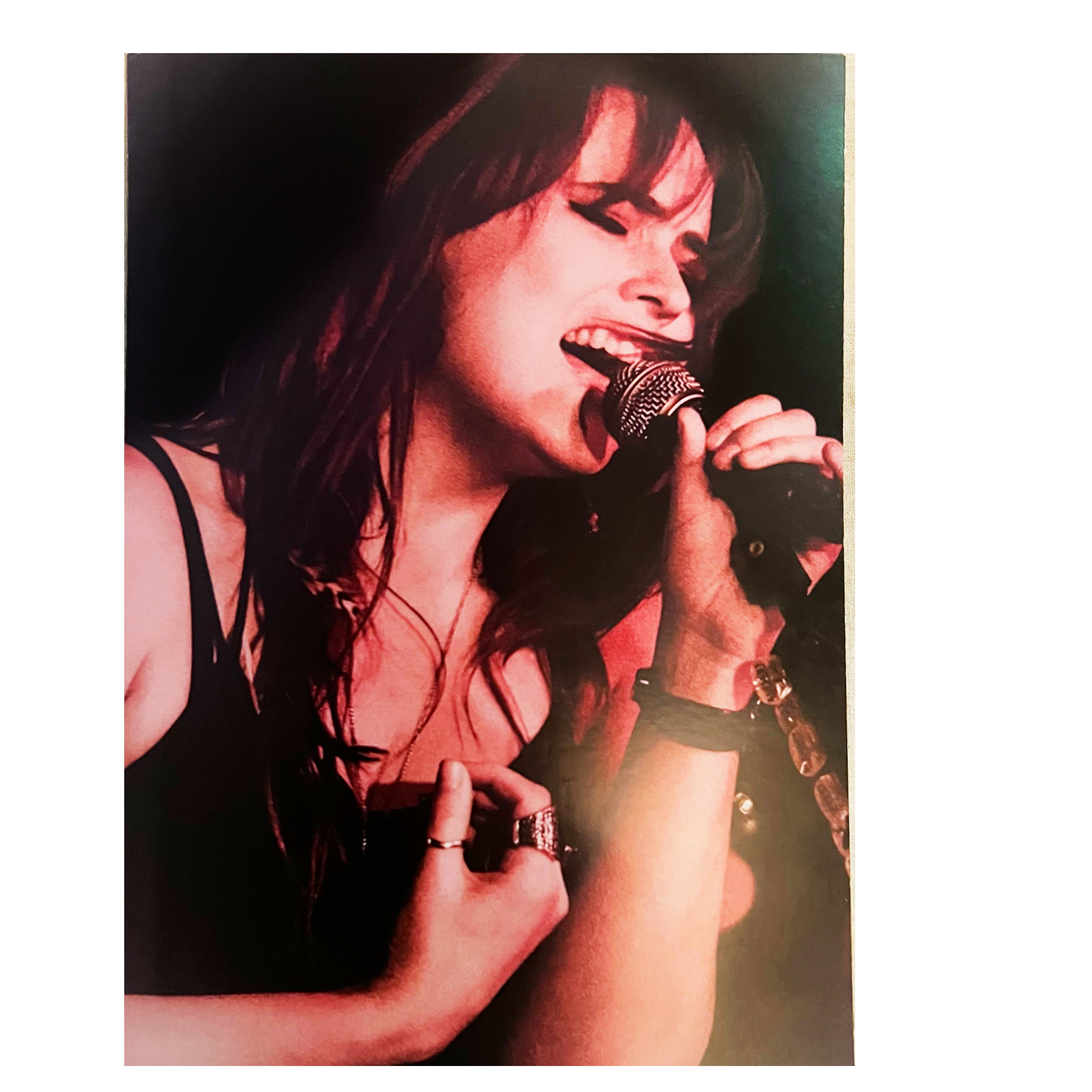 Signed Photo 5x7 Singing